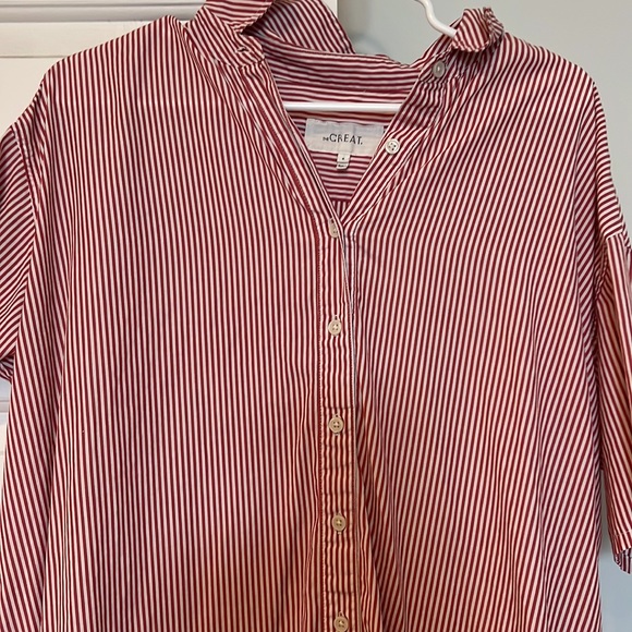 The great oversized button down dress - Picture 3 of 5